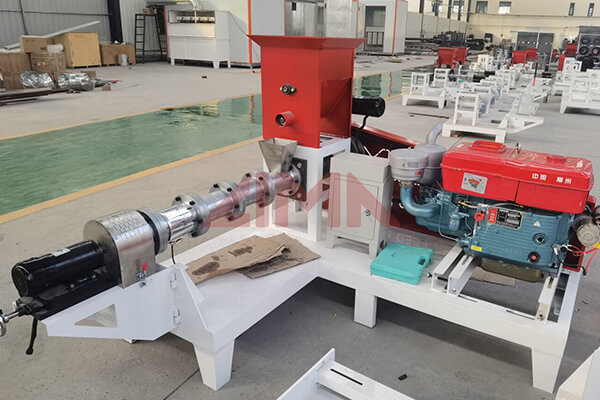 Floating Fish Food Pellet Extruder Machine for sale